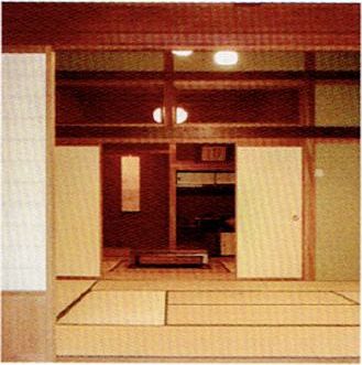 縁側からの室内